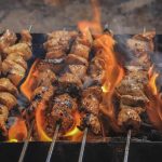grilling safety with charcoal