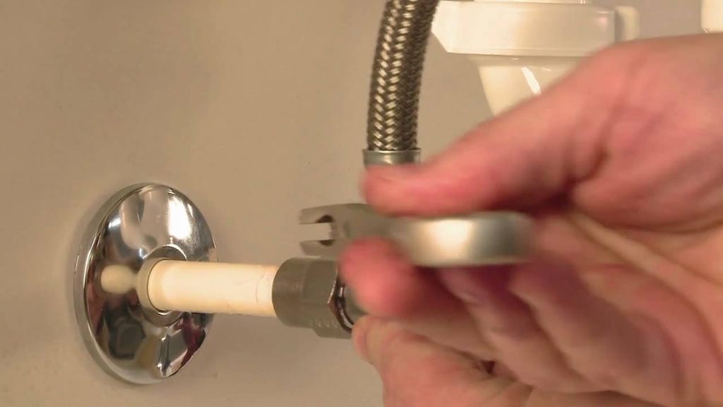 How to shut off water supply under sink?